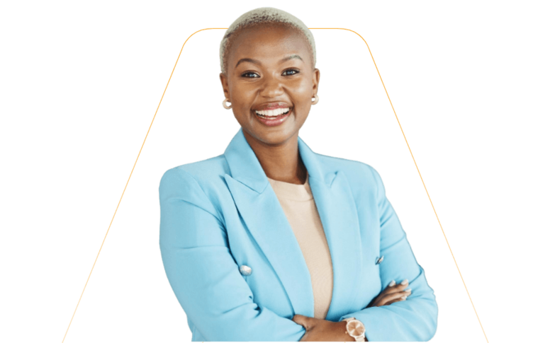 Profissional sorrindo